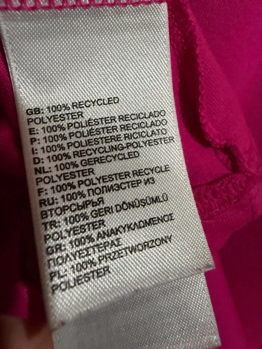 The North Face Women’s Bright Pink Short Sleeve Cutout Tee - Picture 4 of 4